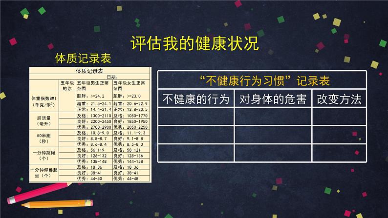 4.7 制订健康生活计划 课件+内嵌视频++教案+任务单+练习05