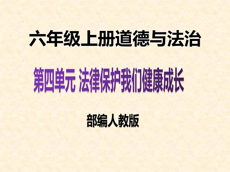 六上道德与法治第9课《知法守法 依法维权》PPT教学课件（第三课时）01