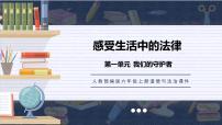 2020-2021学年1 感受生活中的法律课前预习ppt课件