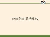 人教部编版六年级上册道德与法治9.知法守法 依法维权  课件