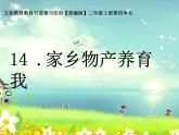 部编版道德与法治二年级上册 14. 《家乡物产养育我》 课件