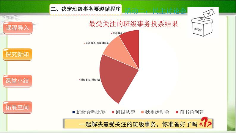 《协商决定班级事务》第1课时示范公开课教学课件【部编版小学五年级道德与法治上册】08