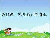 二年级上册道德与法治经典课件-14.家乡物产养育我-部编版(共44张PPT)