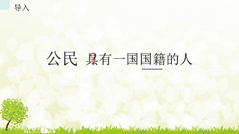 统编版道德与法治六年级上册 3 公民意味着什么 课件(16张PPT)第3页