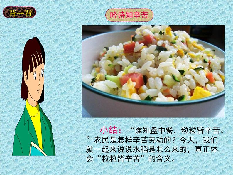 《我们的衣食之源》课件PPT第3页