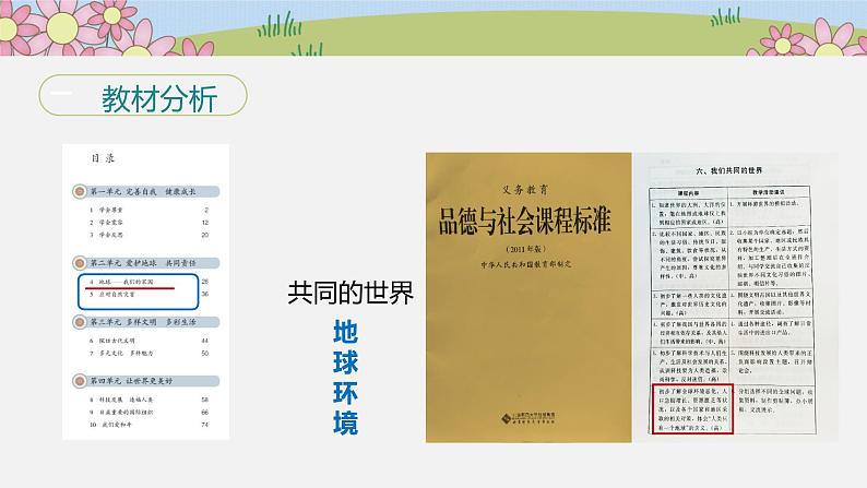 部编版小学道德与法治六年级下册4  地球—我们的家园 说课课件（共13张PPT）02