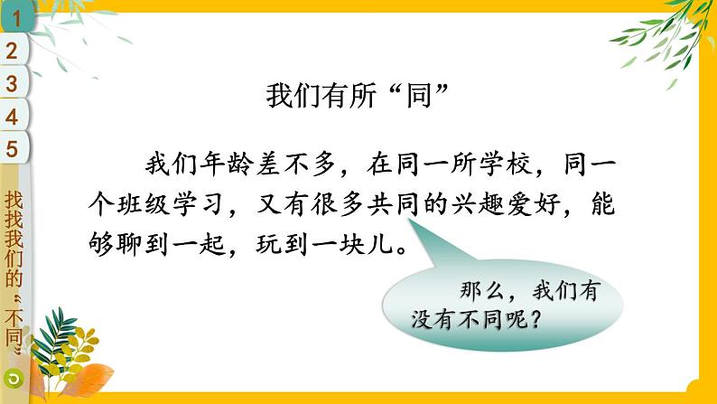 部编版道法三下 2 不一样的你我他 课件PPT+视频素材05