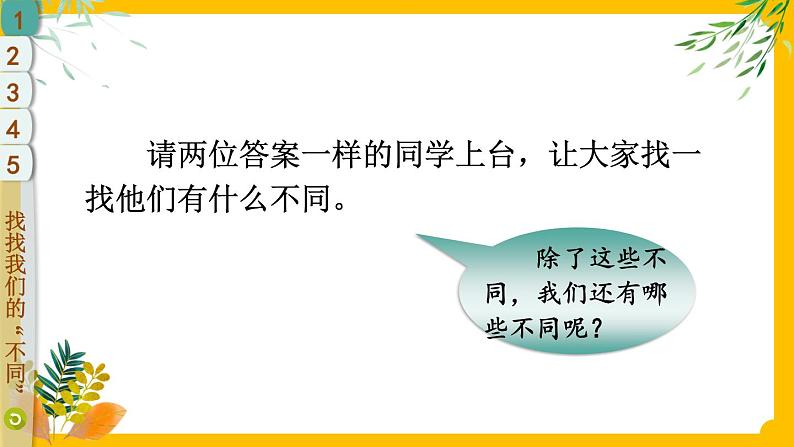 部编版道法三下 2 不一样的你我他 课件PPT+视频素材08