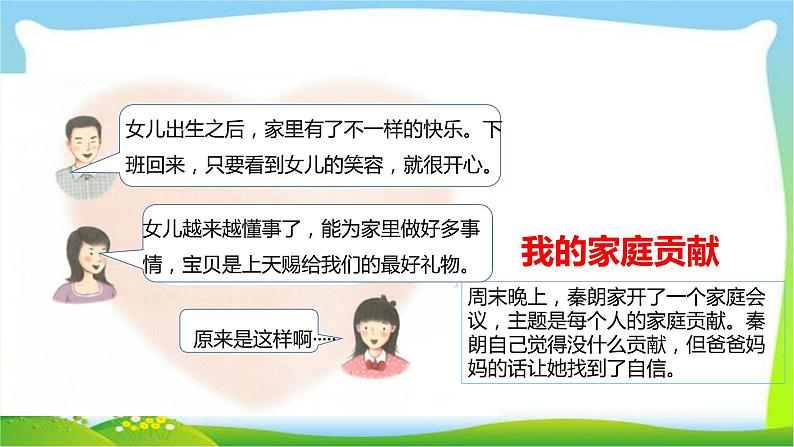 最新部编版四年级道德与法治上册6我的家庭贡献与责任完美课件第4页