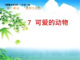 小学一年级下册道德与法治课件-7可爱的动物部编版(39张)课件