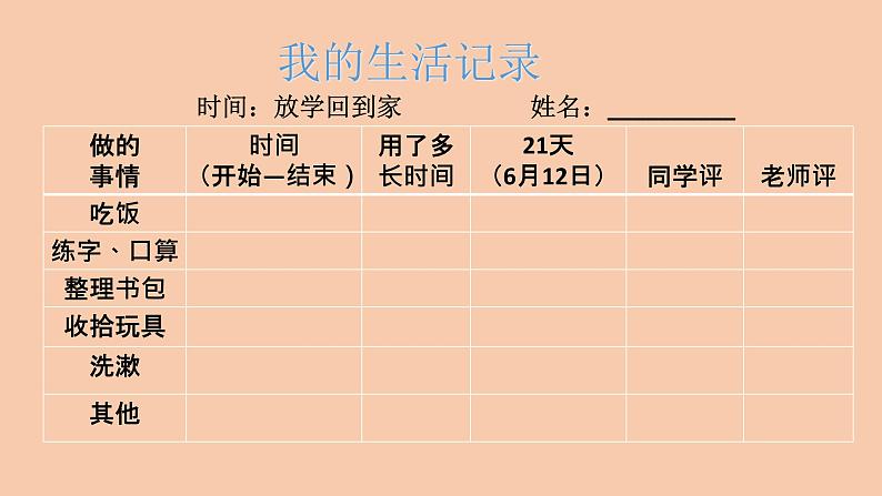 小学一年级下册品德-我不拖拉(3)-部编ppt课件04