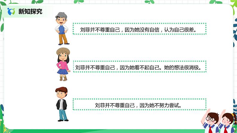 1.2学会尊重—尊重自己 课件PPT+教案+练习06