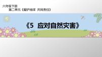 人教部编版六年级下册5 应对自然灾害教学演示ppt课件