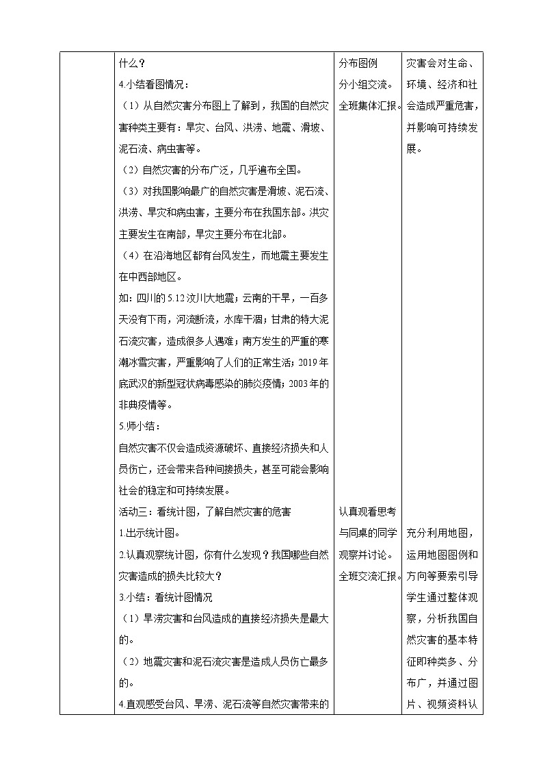 2-5 应对自然灾害 第一课时（课件+教案+练习 ）02