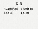 人教部编道德与法制三年级下册9 生活离不开规则课件+视频素材