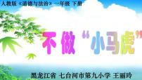 小学政治 (道德与法治)人教部编版一年级下册4 不做“小马虎”课前预习课件ppt