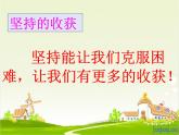 二年級(jí)下冊(cè)道德與法制15 堅(jiān)持才會(huì)有收獲課件PPT