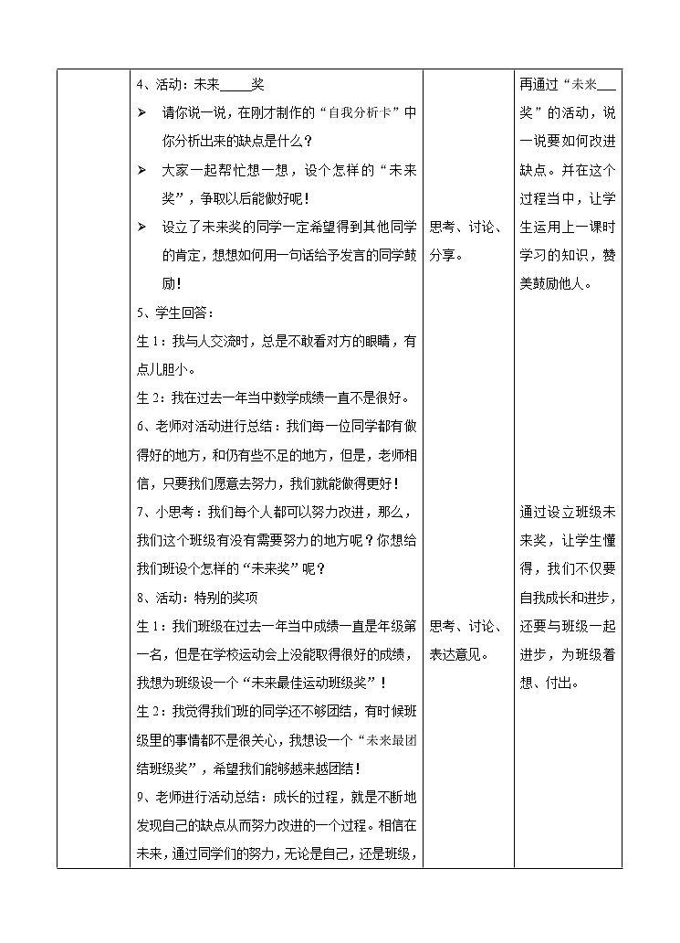 4.16奖励一下自己 第二课时 教案第2页