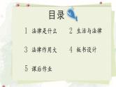 道德与法治六年级上册 1 感受生活中的法律 课件PPT+视频素材