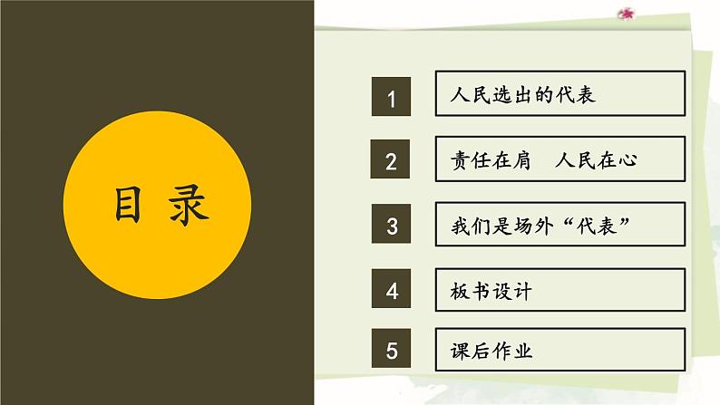 道德与法治六年级上册 6 人大代表为人民 课件PPT+视频素材03