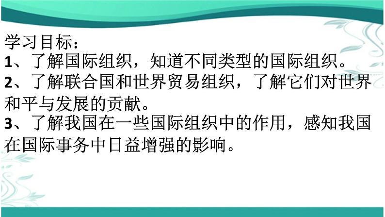 9、日益重要的国际组织课件PPT第2页