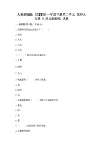 小学政治 (道德与法治)第二单元 我和大自然5 风儿轻轻吹优秀复习练习题