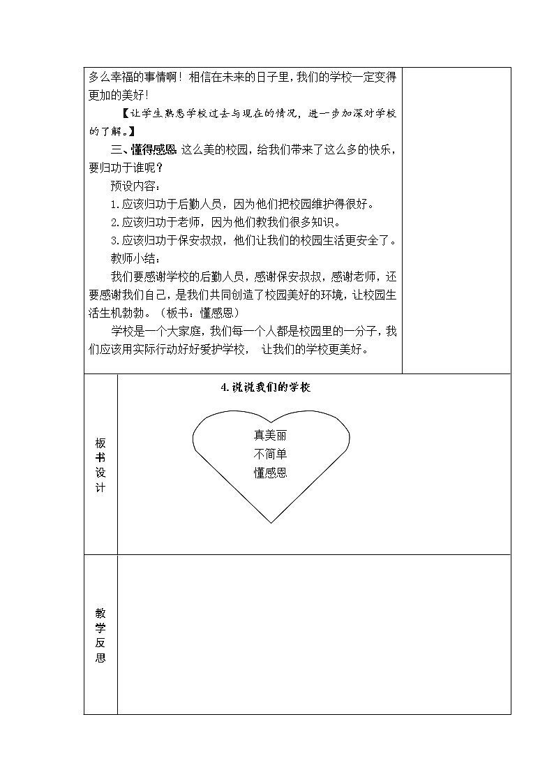 4.说说我们的学校 教学设计03