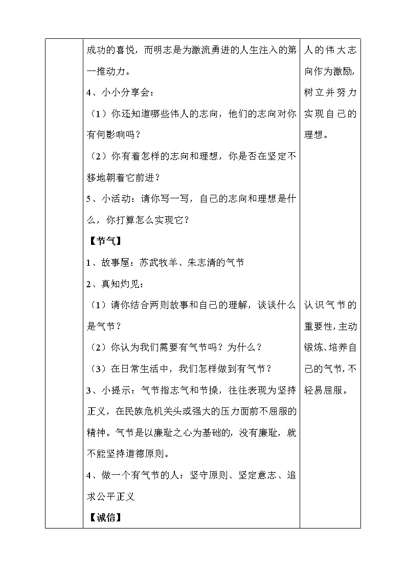道法部编版五四学制6传统美德  源远流长  第一课时教案02