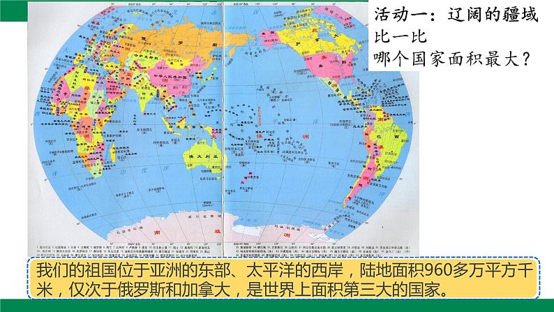 部编版道德与法治5年级6 我们神圣的国土 教学课件第1课时第4页