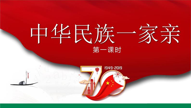 部编版道德与法治5年级7 中华民族一家亲   第二课时课件第1页
