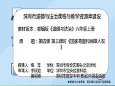 小学《道德与法治》部编版 六年级上册《国家尊重和保障人权》  课件