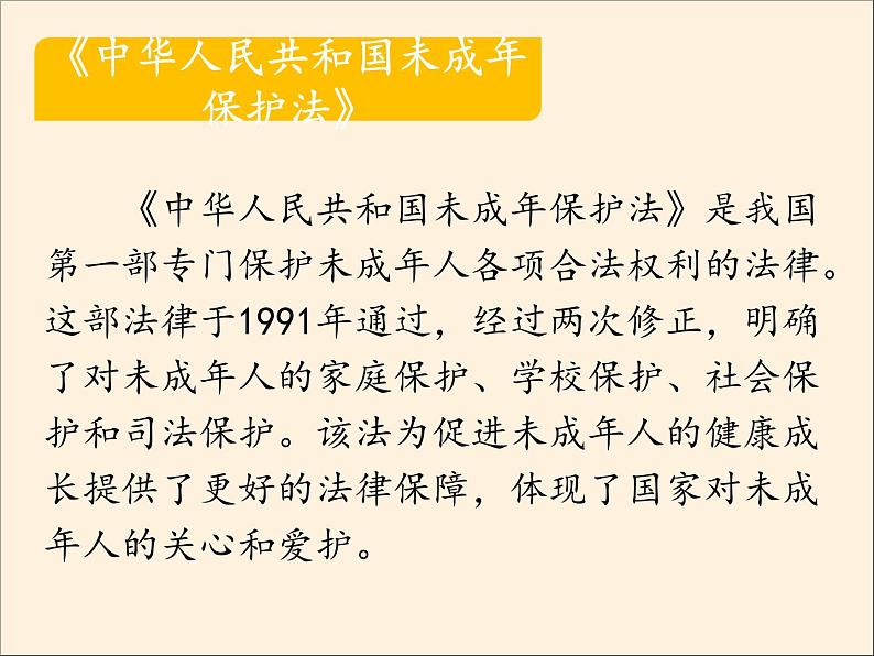 人教部编版六年级道德与法治上册8《我们受特殊保护》课件+教案+学案08