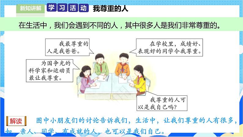 【人教版】六年级下册道德与法治1.《学会尊重》（第一课时） 课件（送教案练习）03