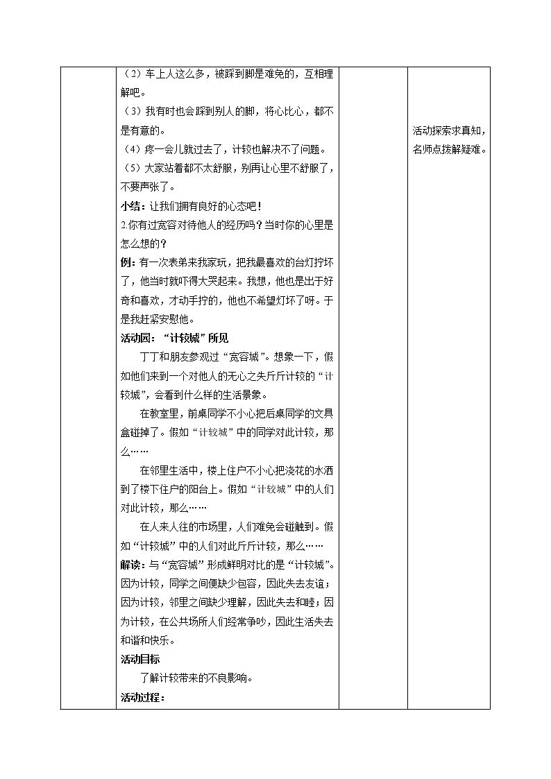 【人教版】六年级下册道德与法治2.《学会宽容》（第二课时） 课件（送教案练习）02