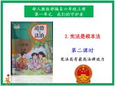 人教部编版道德与法治六年级上册2.宪法是根本法  第2课时 课件+配套教案+视频素材