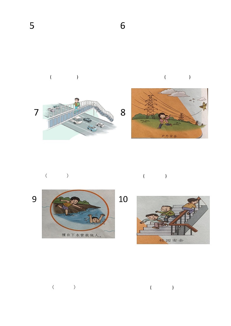 2022——2023学年第一学期三年级上册道德与法治期末专项练习——判断对错题+表格填写题第3页