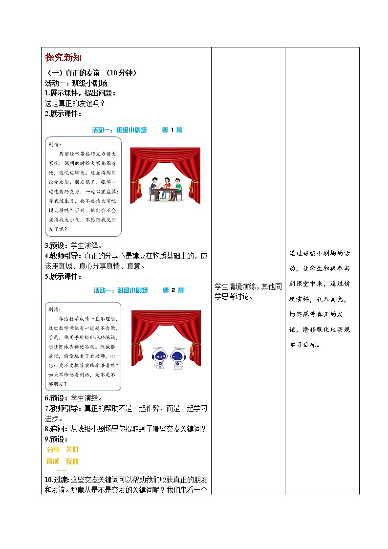 我们的好朋友 （第二课时）- 精品课件+教案02