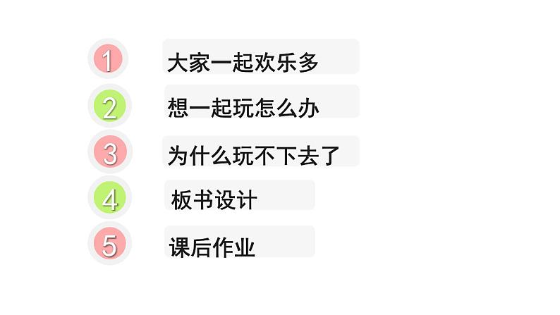 部编版一年级道德与法治下册课件--13 我想和你们一起玩02