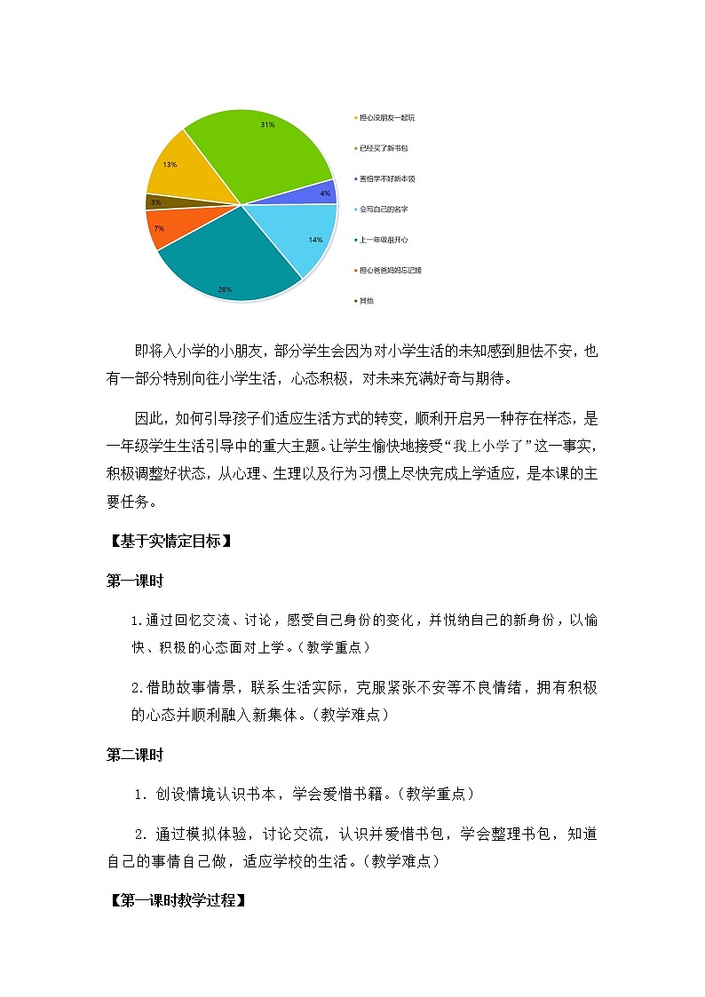 道德与法治部编版一年级上册  1《开开心心上学去》( 2课时)课件+教案+音视频03