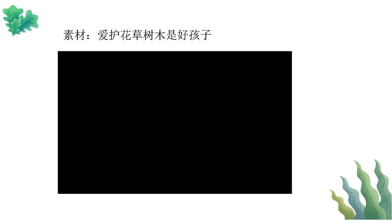 【新课标】一年级下册道德与法治第6课《花儿草儿真美丽》PPT教学课件（第二课时）+素材08