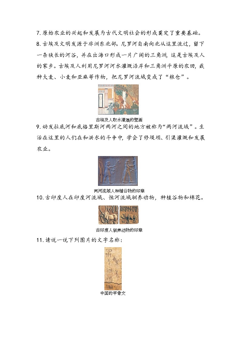 2022-2023学年六年级下册道德与法治单元复习讲义+课件（部编版）：第三单元 多样文明，多彩生活03