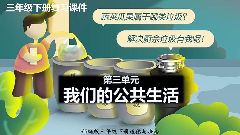 道德与法制l三年级下册 第三单元 我们的公共生活 复习课件01