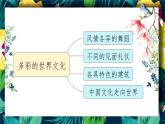 部编版道德与法治六年级下册多元文化多样魅力说课ppt