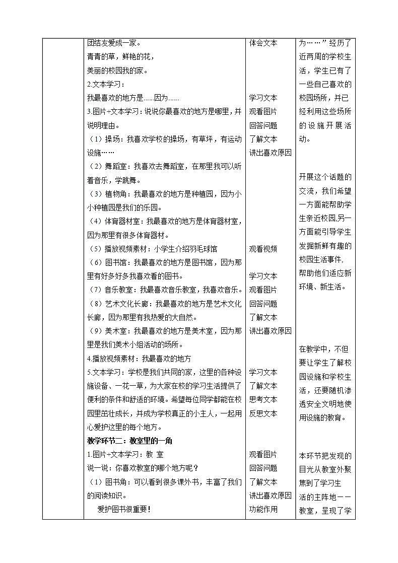 【核心素养目标】一年级上册道德与法治第5课《我们的校园》PPT教学课件（第二课时）+素材+教案教学设计02