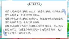 小学政治 (道德与法治)人教部编版二年级上册6 班级生活有规则完美版ppt课件_ppt01