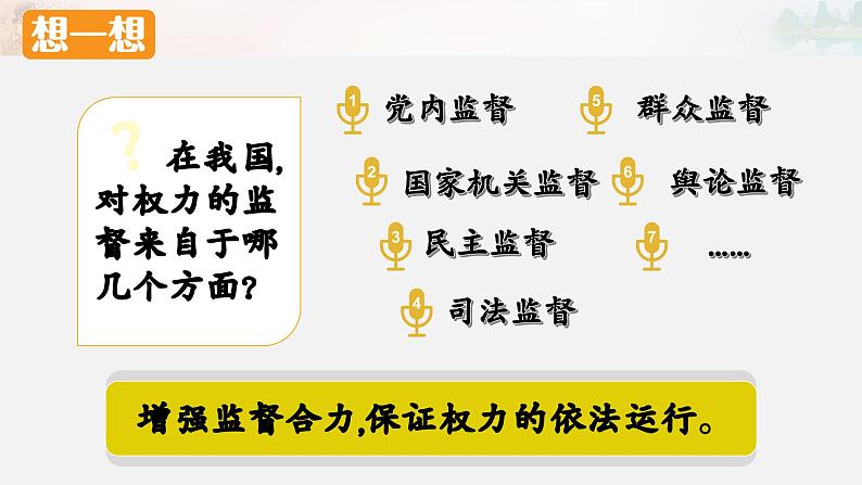 道德与法治六年级上册7权力受到制约和监督课第2课时课件+教案+素材04