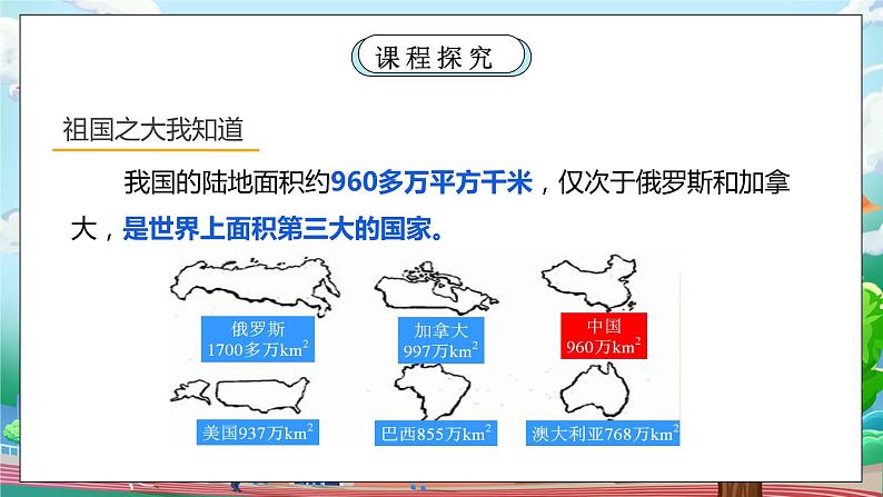 [核心素养目标]部编版5上道德与法治第六课《我们神圣的国土》第一课时 课件+教案08