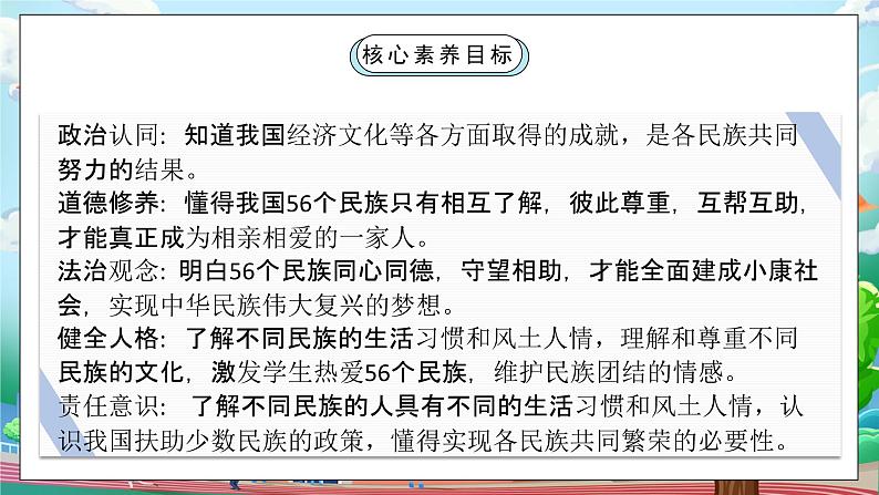 [核心素养目标]部编版5上道德与法治第七课《中华民族一家亲》第二课时   课件+教案02