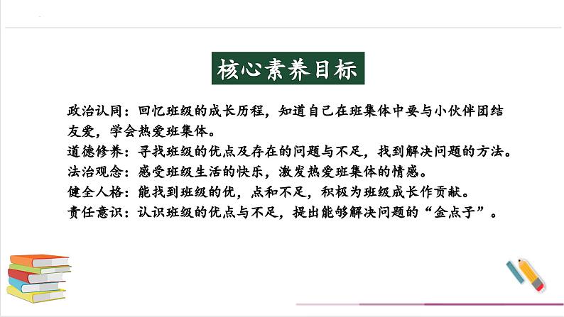 【核心素养】部编版四上道法  1.1 我们班四岁了 第一课时 （课件+教案+素材）02