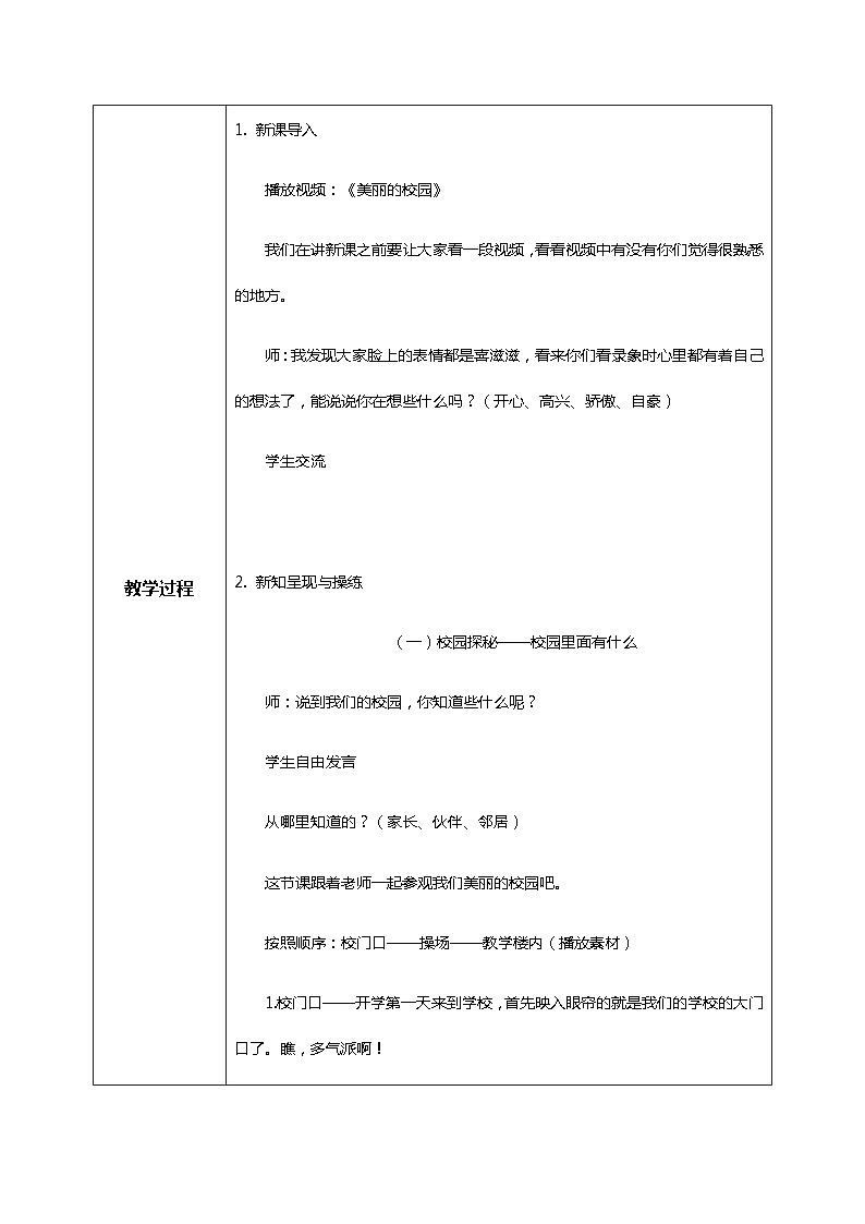 【核心素养目标】道法一上5《我们的校园》课件+教案+练习02